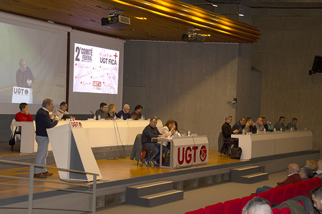 El 2º Comité Federal reafirma la línea estratégica establecida en el 29º Congreso Federal de “Ahora + UGT FICA”
